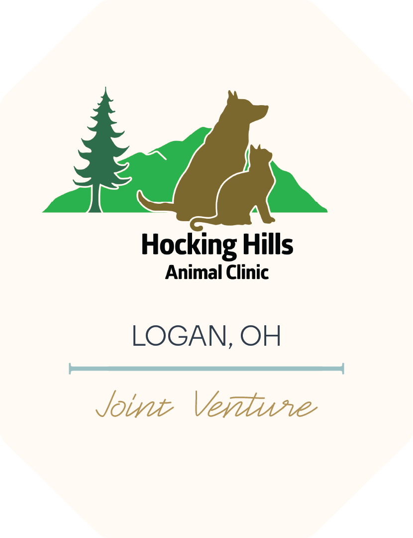 Transaction tombstone for Hocking Hills veterinary practice, Logan, OH — Shannon Moore, DVM